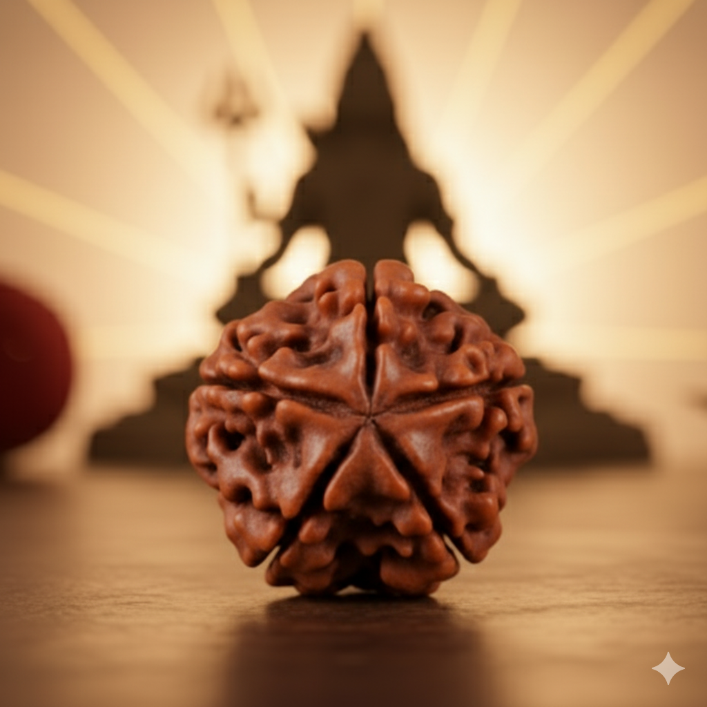 5 Mukhi Nepali Rudraksha